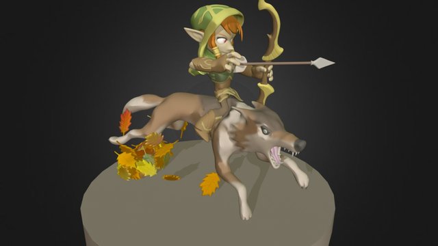 Ember - Brawlhalla 3D Model