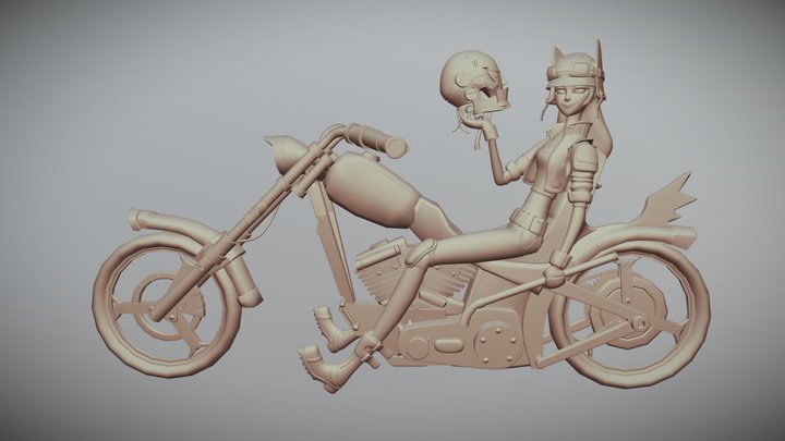 Girl 31 3D Model