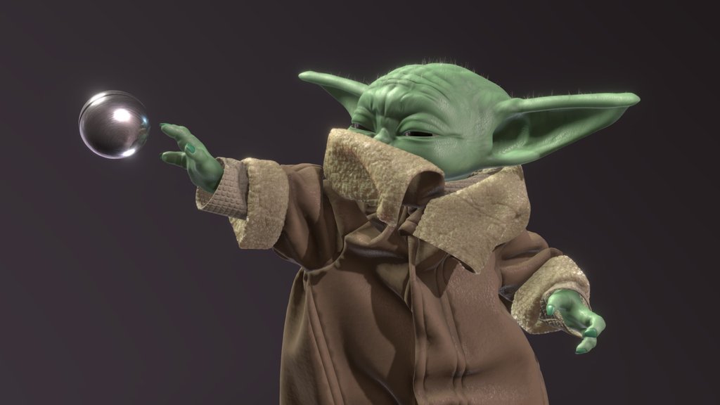 Mandalorian - Grogu ( The force )