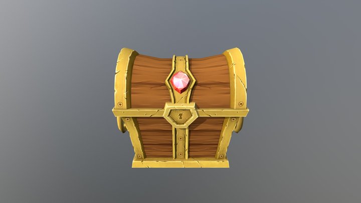 Chest 001 3D Model