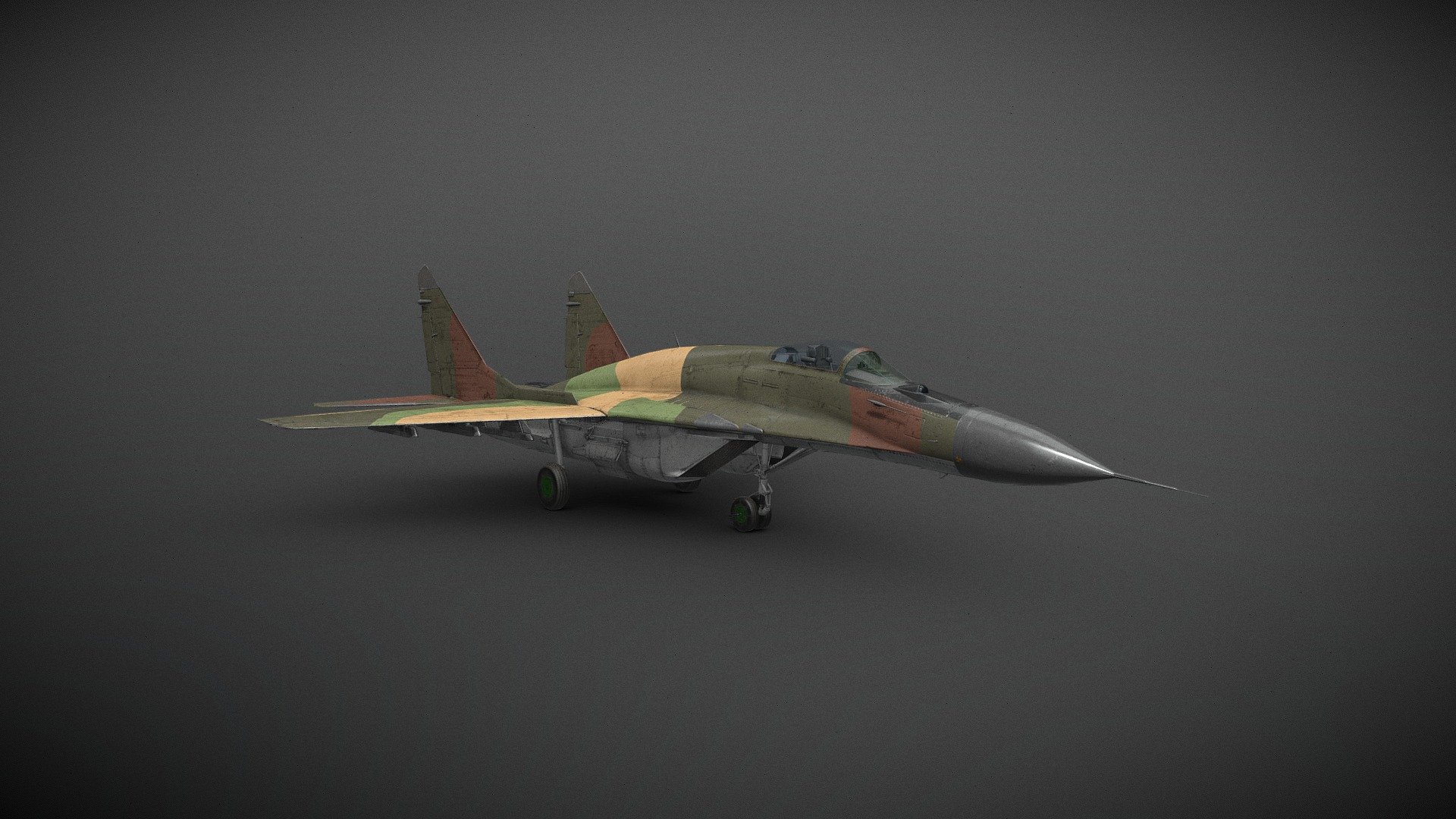 Mig-29 Germany Regular 1989 - 3D model by Nestea Games (@gamenestea ...