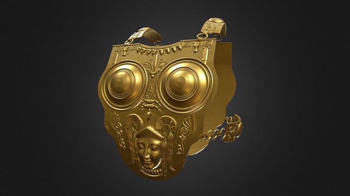 Shield Of Ksour Essef 3D Model