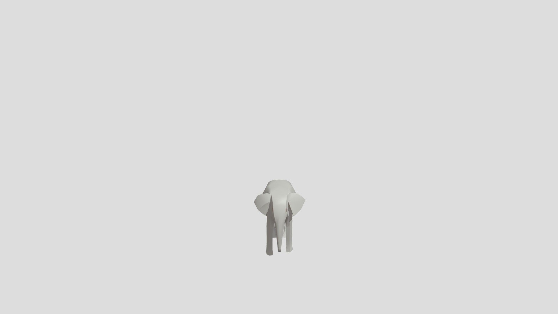 Polygonal Elephant