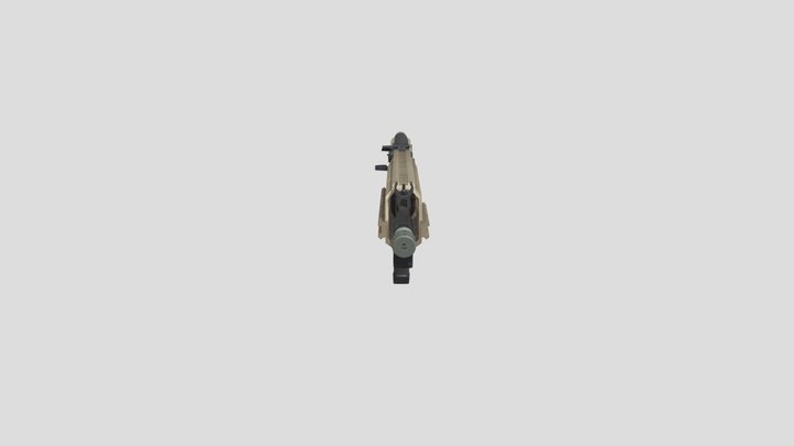 AK-105 bullpup 3D Model