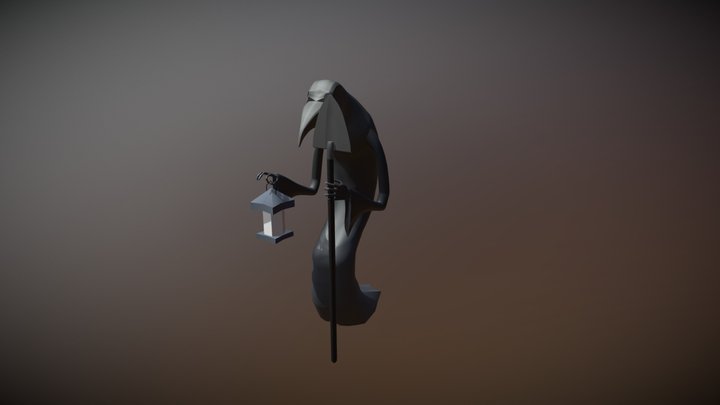 The gravekeeper 3D Model