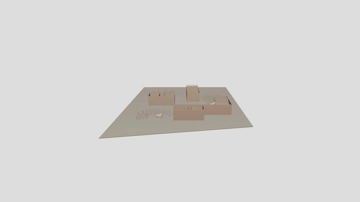 poland-3DView-ชั้น1 3D Model