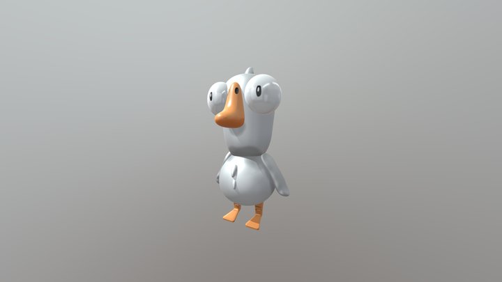Goose Goose Duck fanart 3D Model