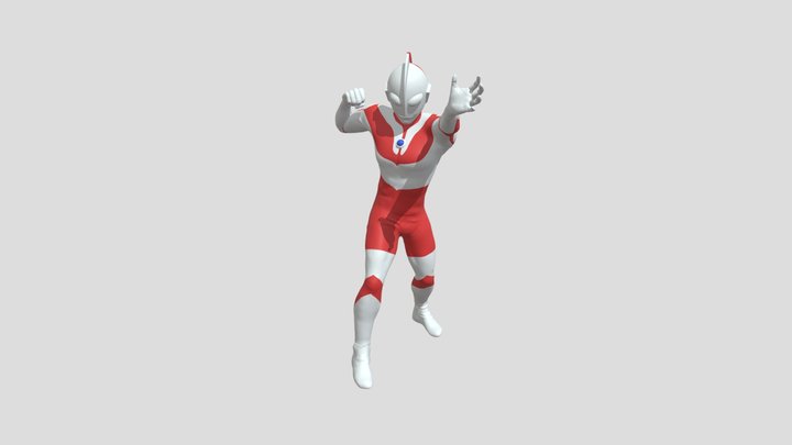 Ultraman 3D Model