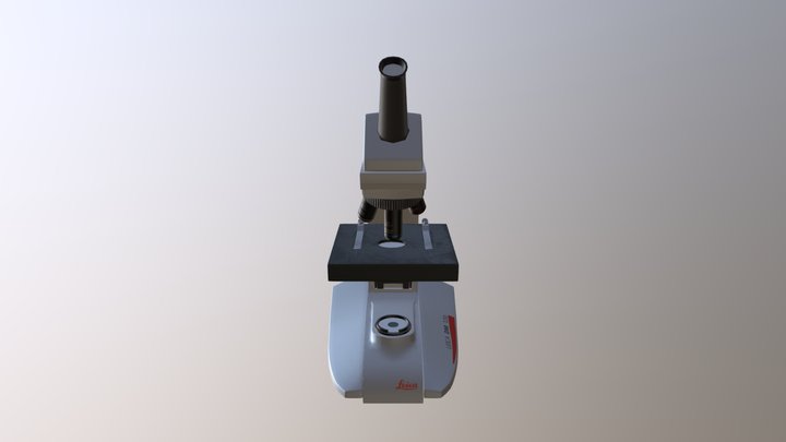 Leica Microscope 3D Model