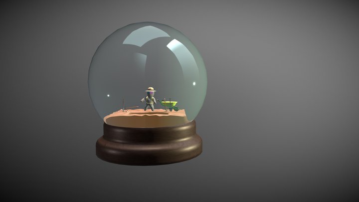 Vudú Arqueólogo 3D Model