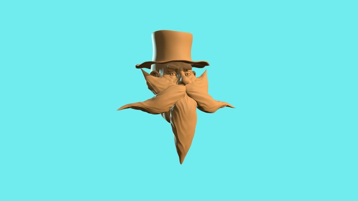 Beard 3D Model