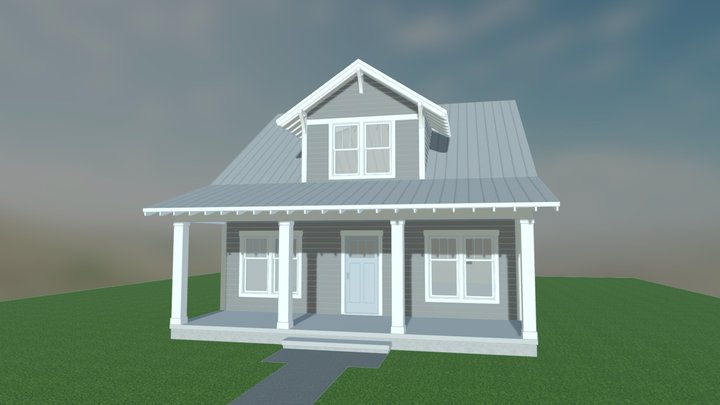 Windsor - 3D model by SDC House Plans [1cc7f69] - Sketchfab