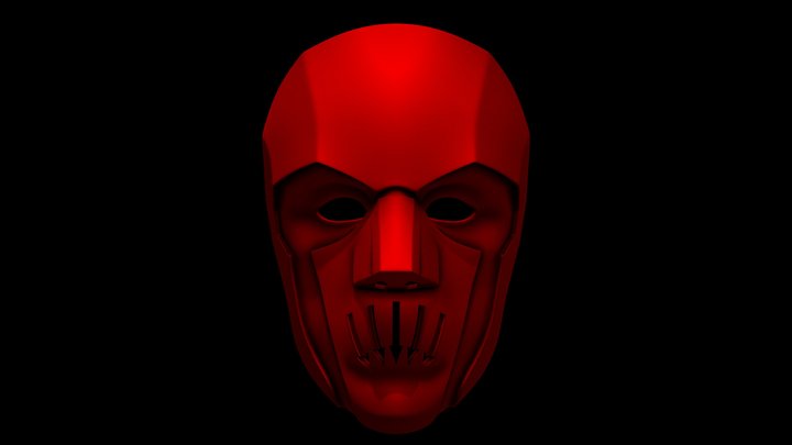 Wiles Roland Dishonored Mask STL Printable 3D Model