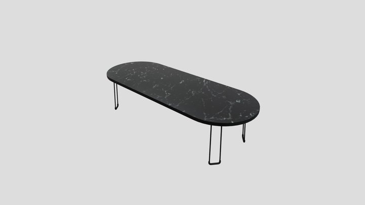 board multi-purpose folding sitting room table 3D Model