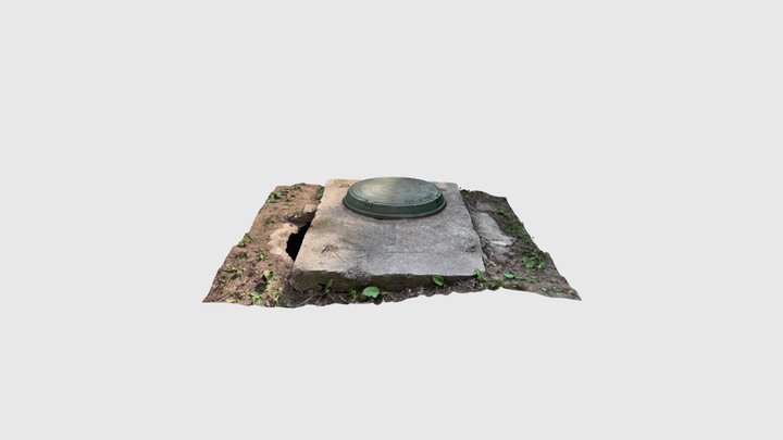 Sewer manhole 3D Model