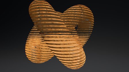Torus Slice 3D Model