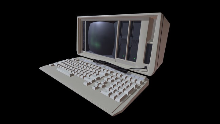 Victor Vicki Portable PC 3D Model