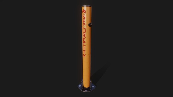 Bollard 3D Model