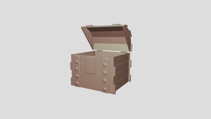 Tresure Chest 3D Model