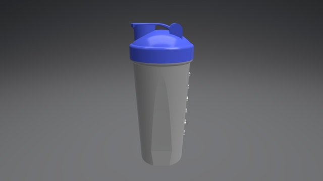 Protein Shake from Pavilion Promotional 3D Model