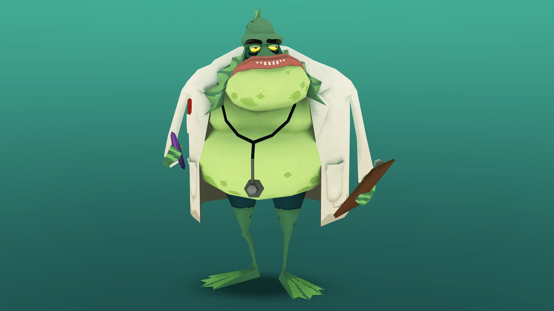 Hotel T Dr. Gillman 3D model by roach3d [1ccfeb7] Sketchfab