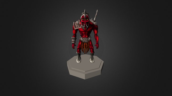 Gladiator from Hell 3D Model