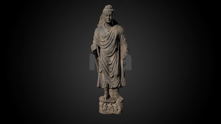 3rd C CE Gandhara Buddha – Modelo 3D gratuito STL
