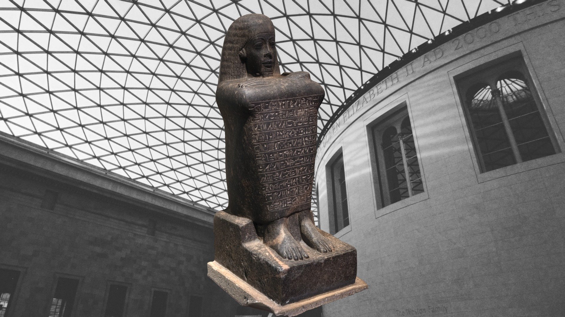 STATUE AMENHOTEP III - BRITISH MUSEUM 2020