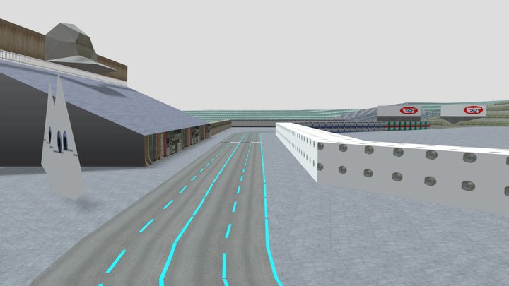 Mario Raceway – Modelo 3D gratuito STL