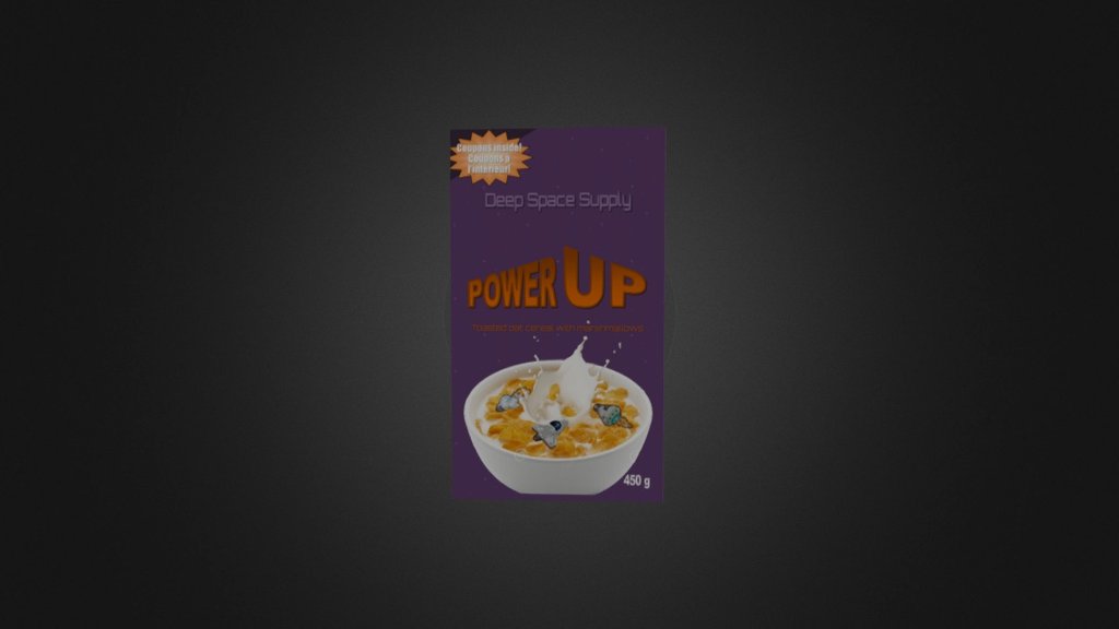 Cereal Box 3D