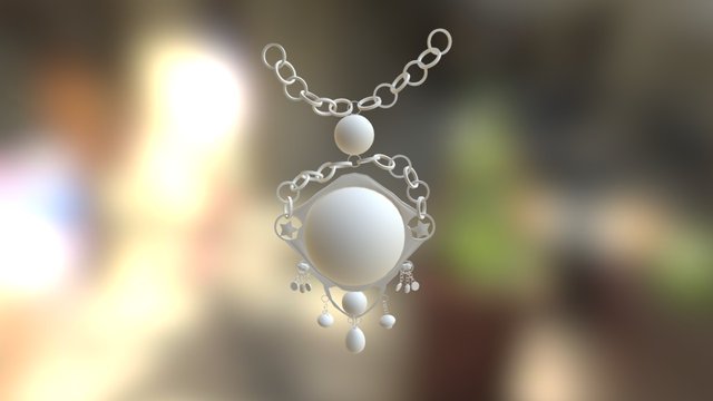 Nintendo Necklace 3D Model