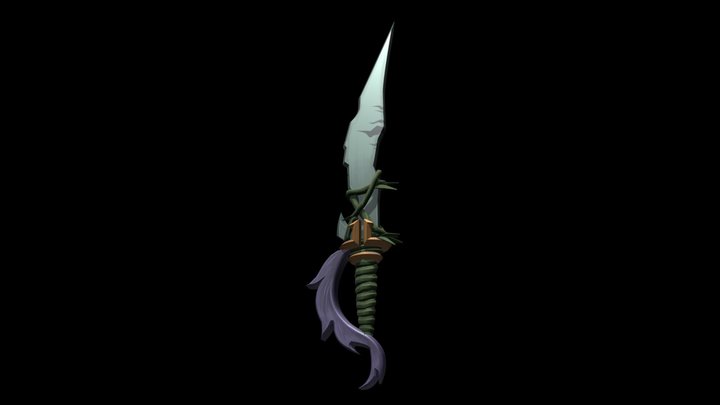 Siren Cutlass - Sea of Thieves inspired 3D Model