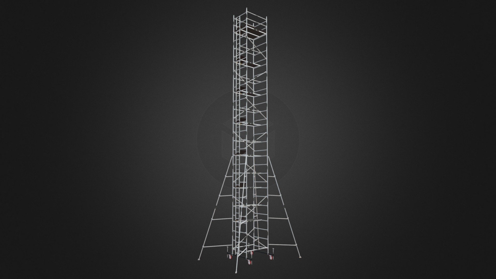 15.2 LADDER FRAME TOWER - Download Free 3D model by Abhishek Soni ...