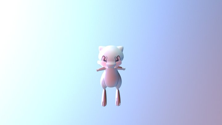 Mew 3D Model