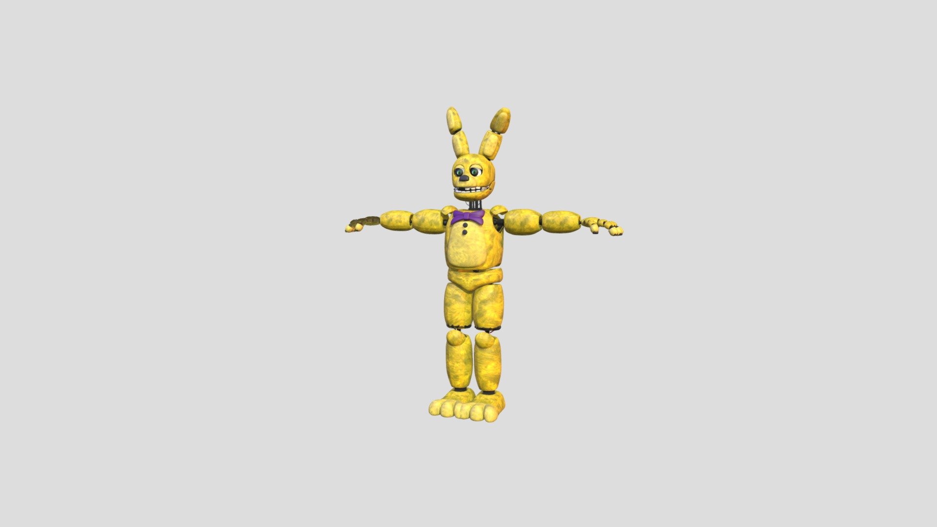 Springbonnie - Download Free 3D model by Fnaffan1118 [1cd3fc5] - Sketchfab