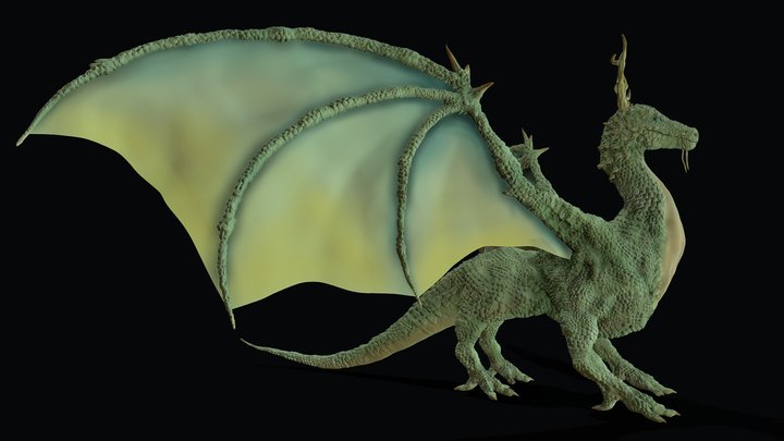 Dragon test. 3D Model