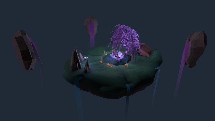Mystical Diorama 3D Model
