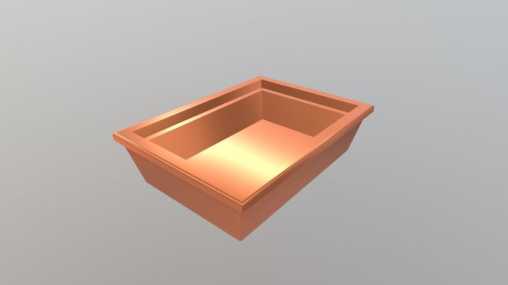 Maceta Bonsai 3D Model