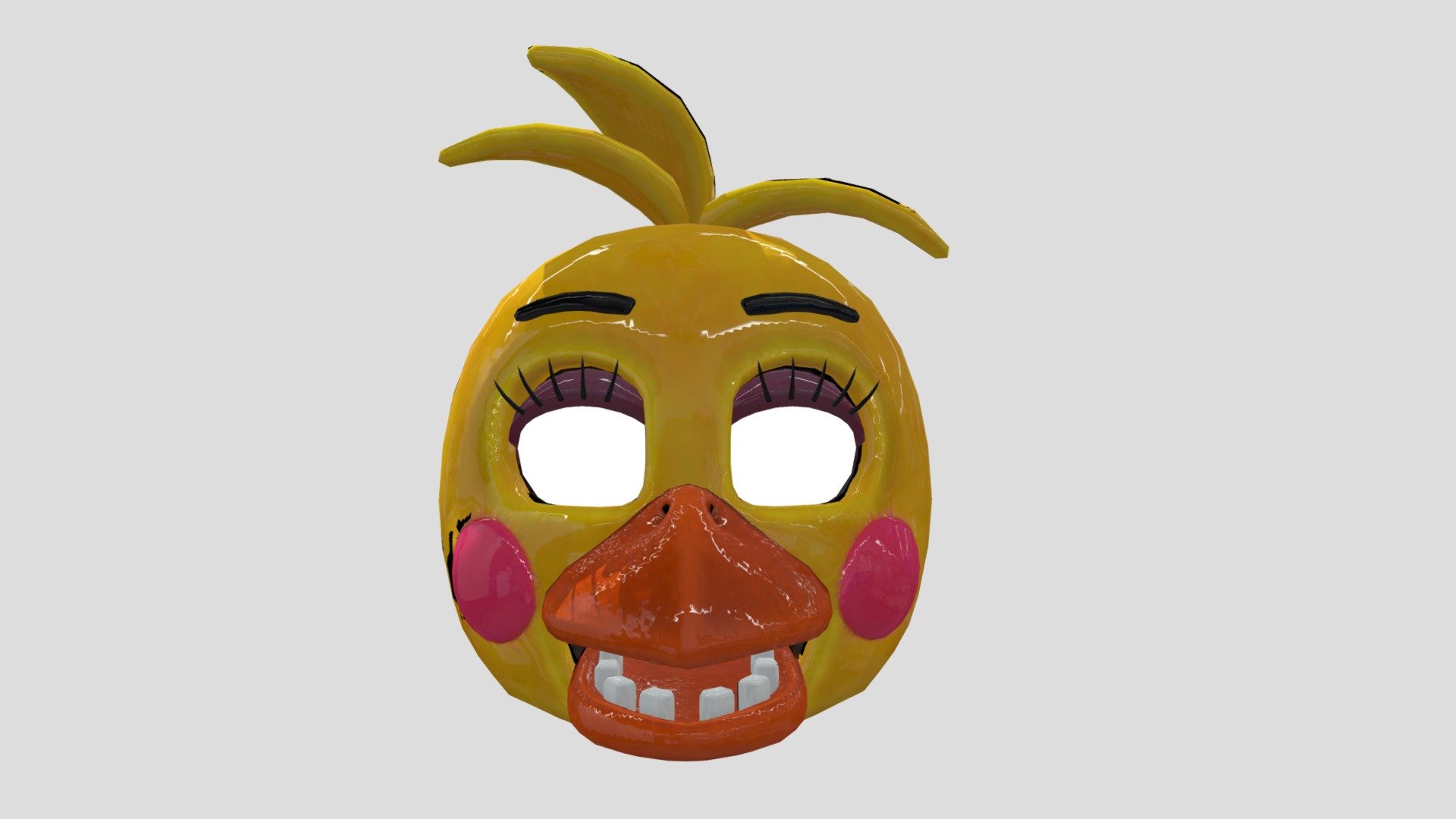 Toy Chica 3D Profile Icon - Download Free 3D Model By OrangeSauceu ...