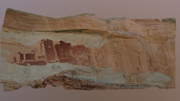 Pictograph Panel in the San Rafael Swell