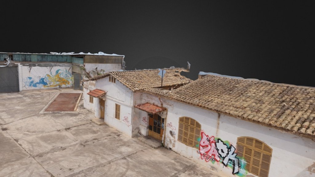 Patios Sa Garrovera Simplified 3d Mesh — Sketchfab embed 3D viewer