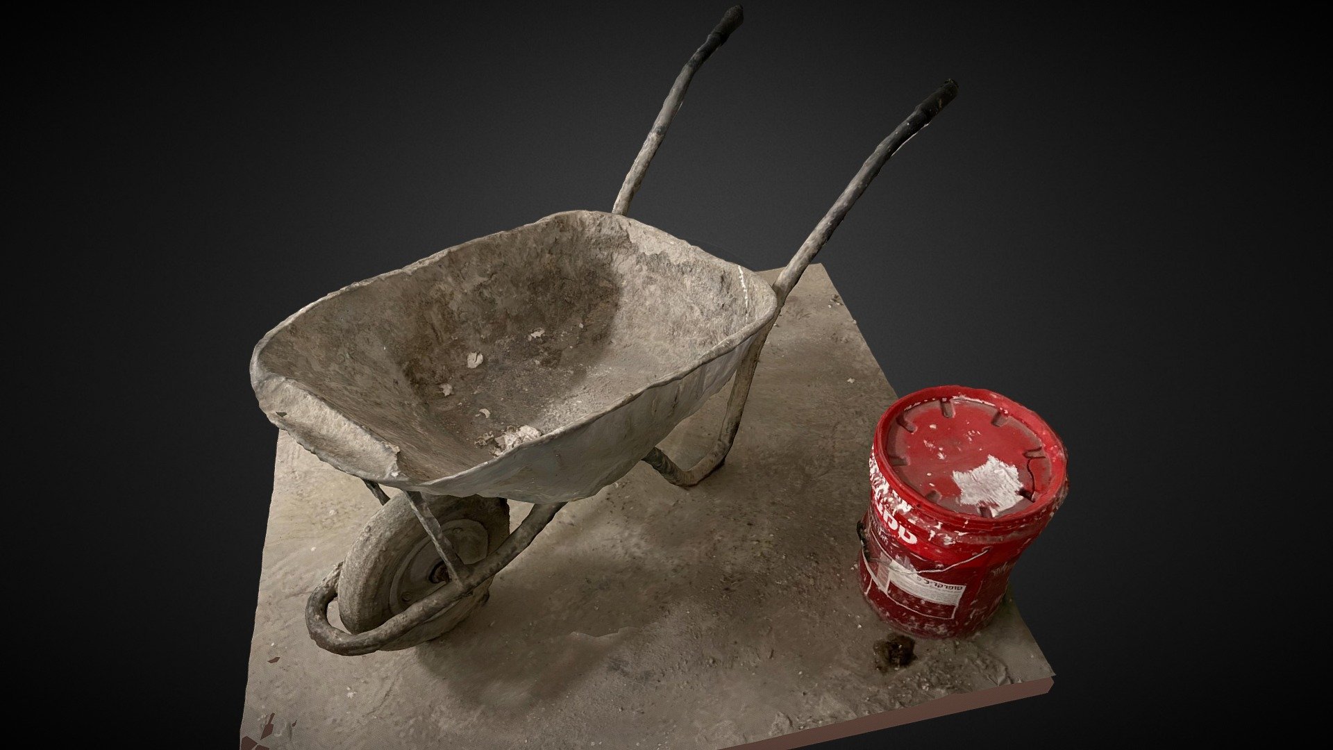 Wheelbarrow - Polycam