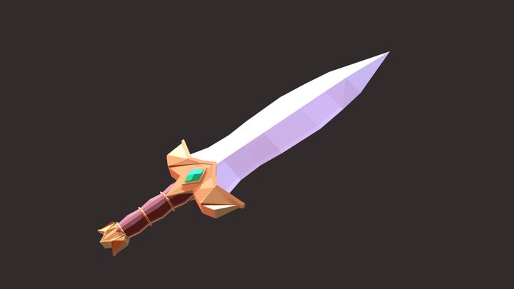 Second Sword 3D Model