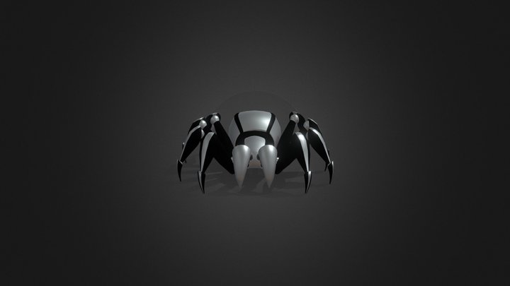 Spider Robot 3D Model