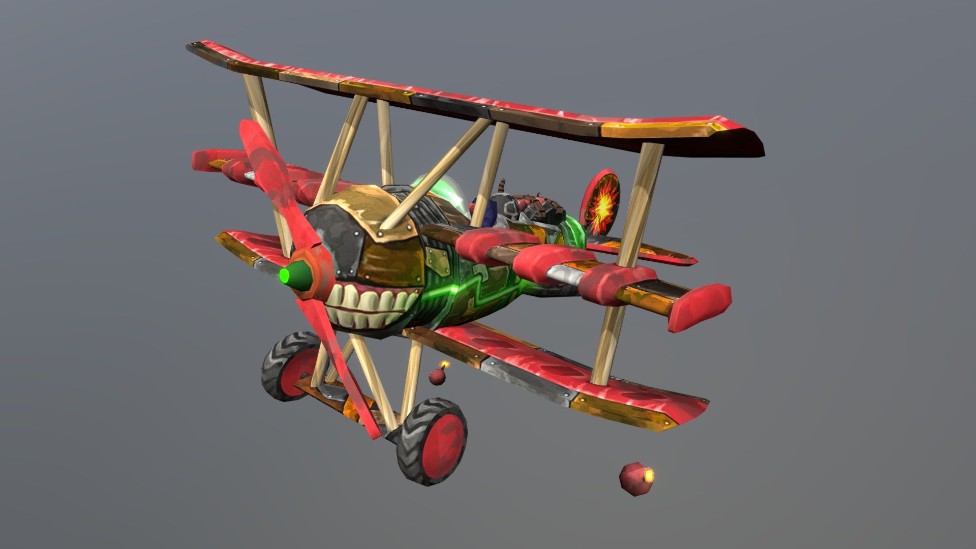 DAE JinxWinx - Ziggs' Plane - 3D model by Ayko Geens (@aykogeens ...