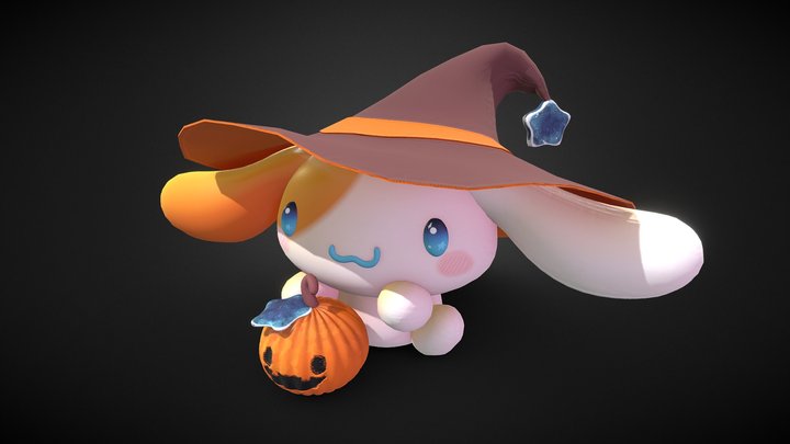 Halloween Cinnamonroll!!! 3D Model