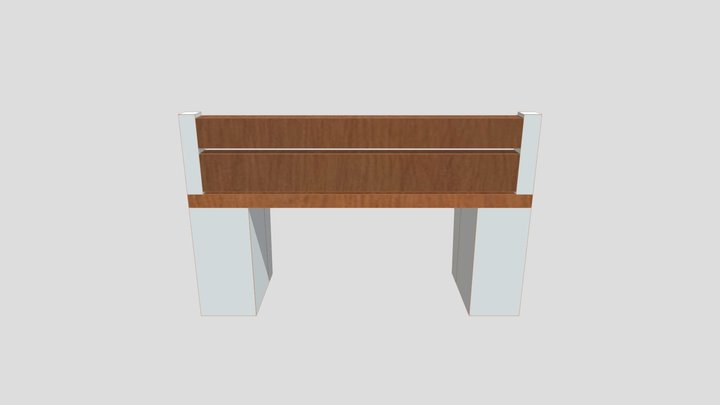 My Own Bench 3D Model