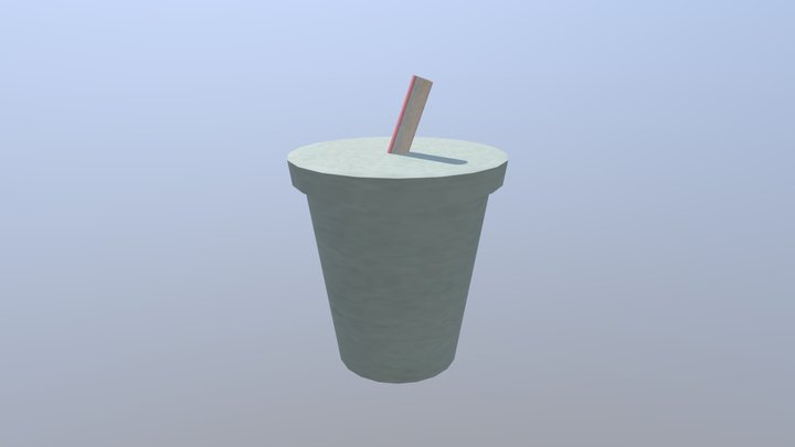 Cup Texture 3D Model