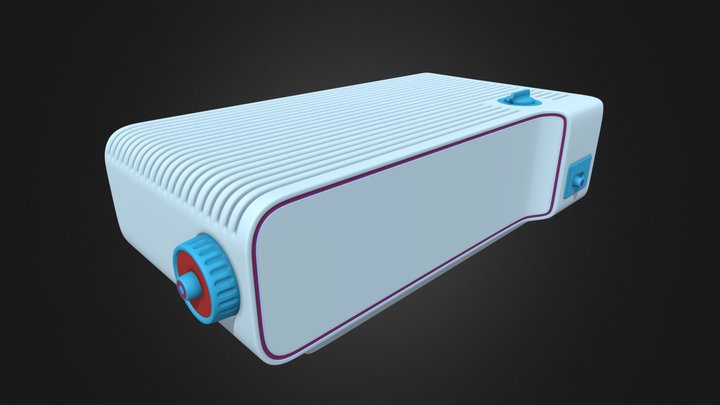 Radio HP 3D Model