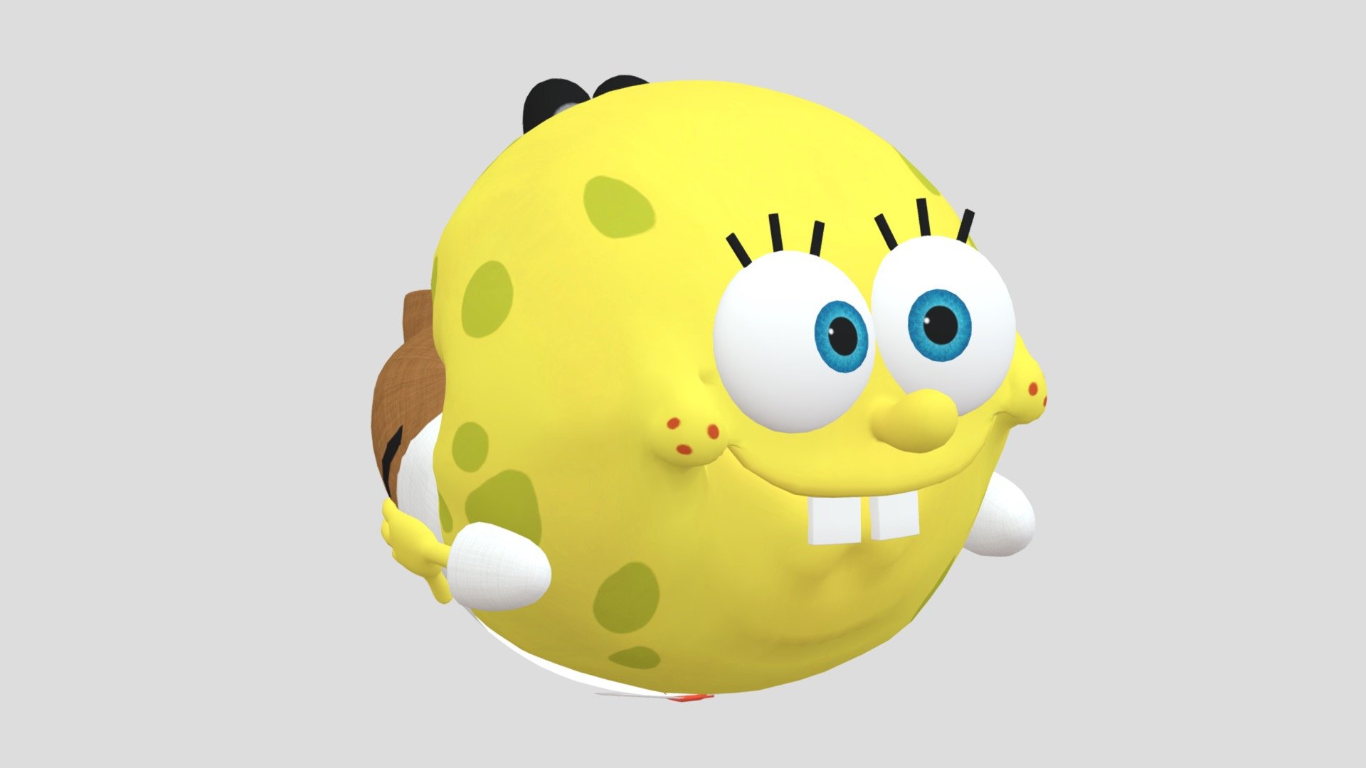 BFBBR - SpongeBall - Download Free 3D model by SMF Features Developed ...